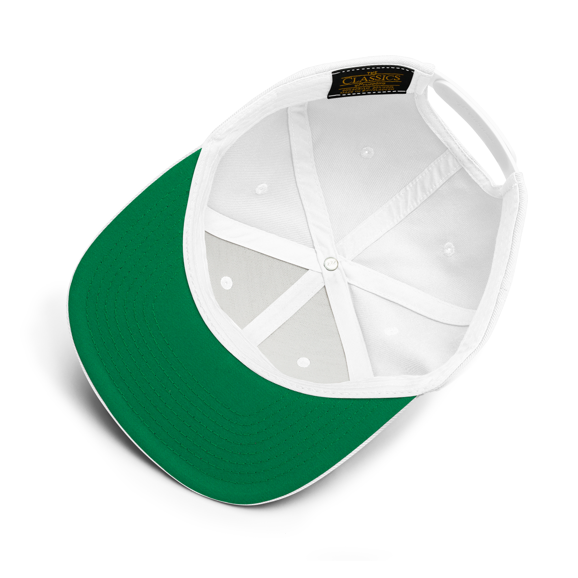 Thuggin' White Snapback Hat