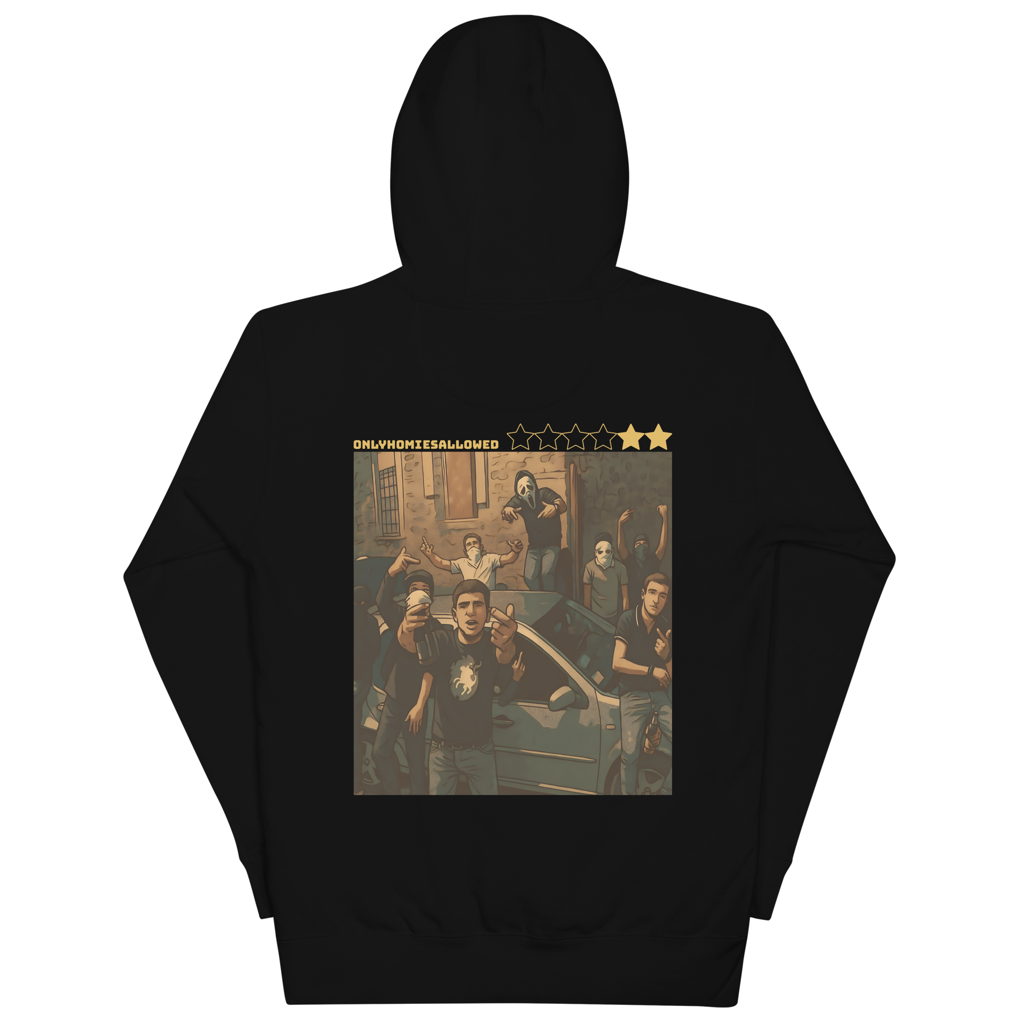 SaxTuynA Black Hoodie
