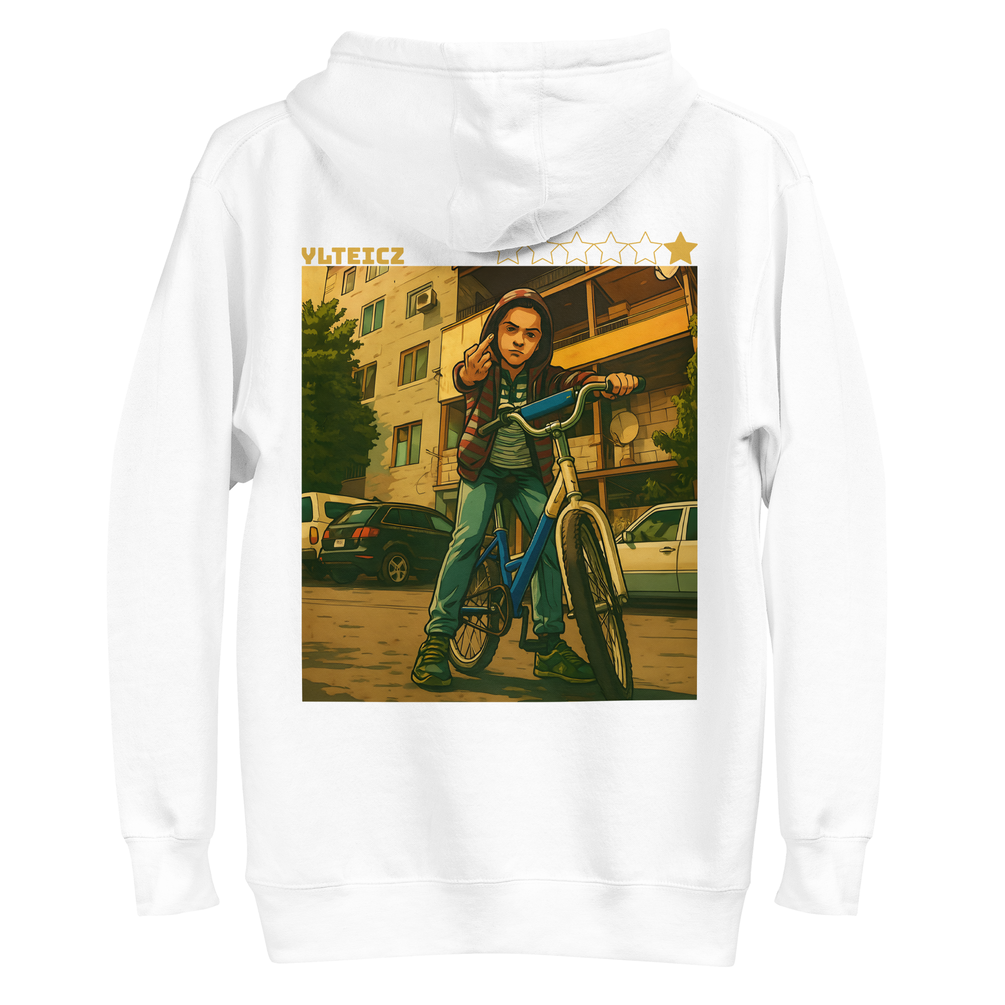 Krtser White Hoodie