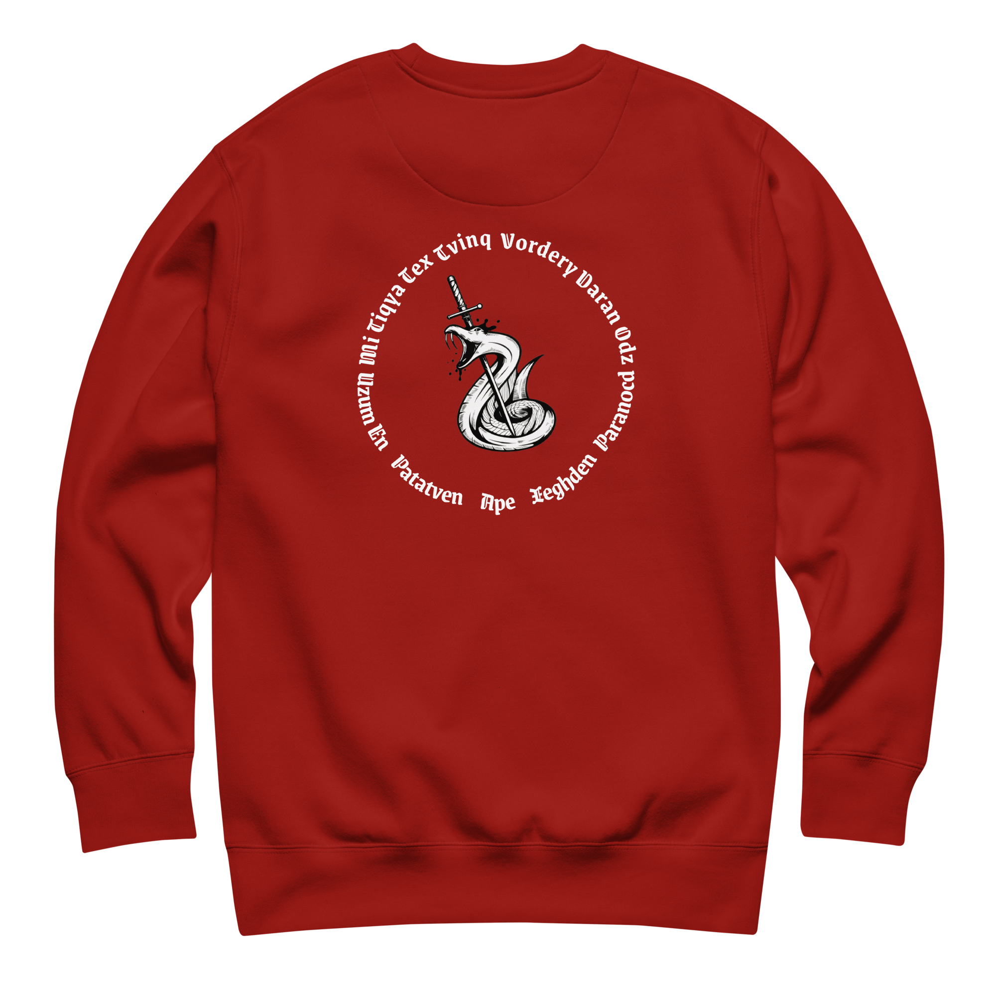 Odz Red Sweatshirt