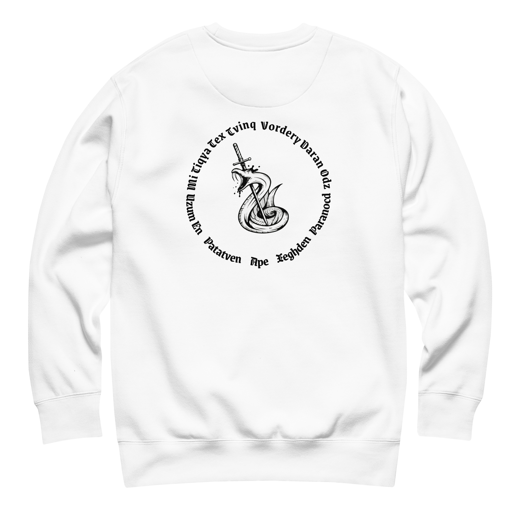 Odz White Sweatshirt