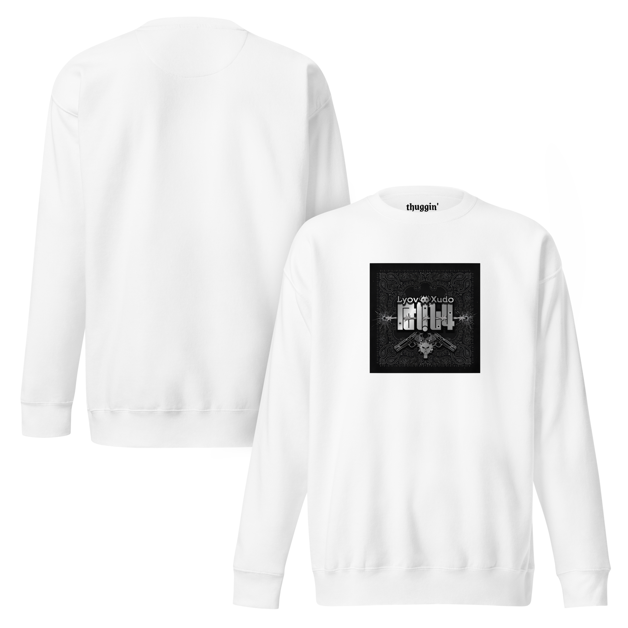 Tang White Sweatshirt