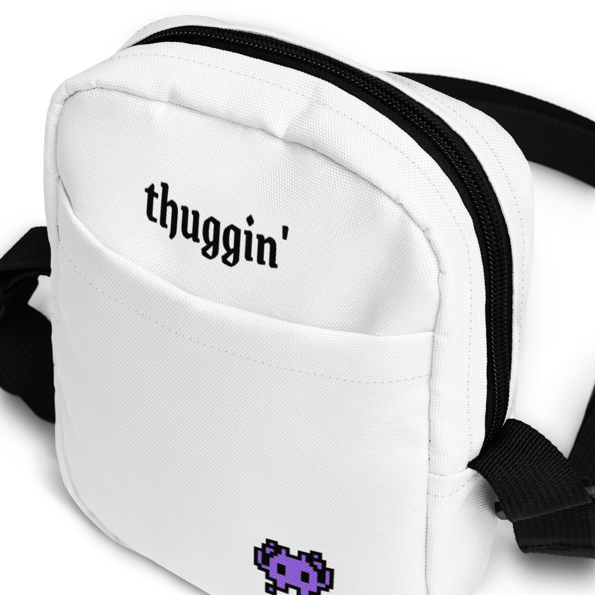Thuggin White Handbag