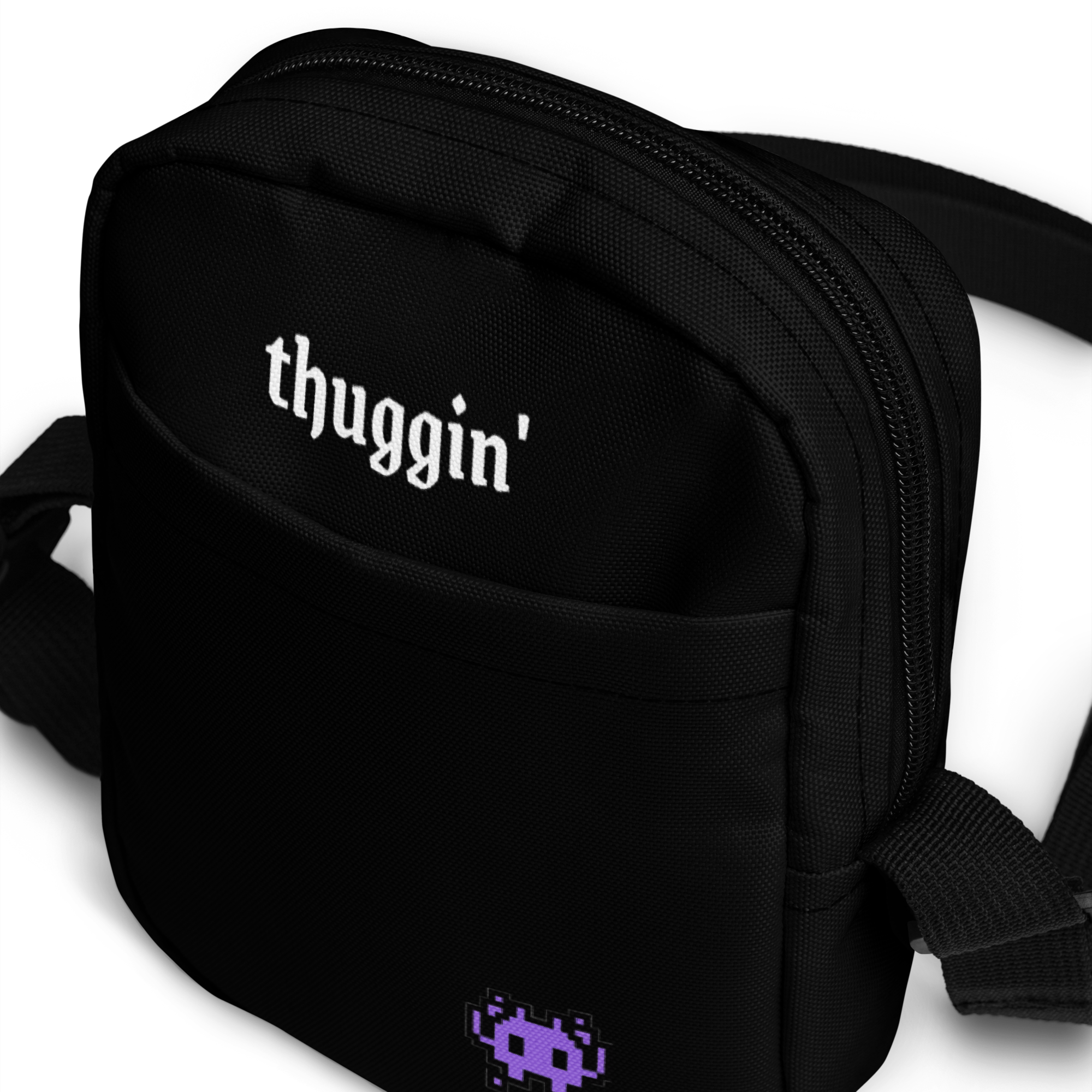 Thuggin Black Handbag