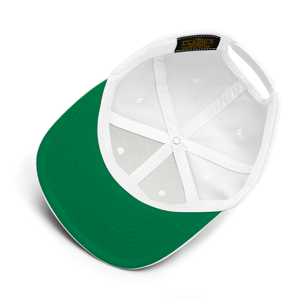KY White Snapback Hat