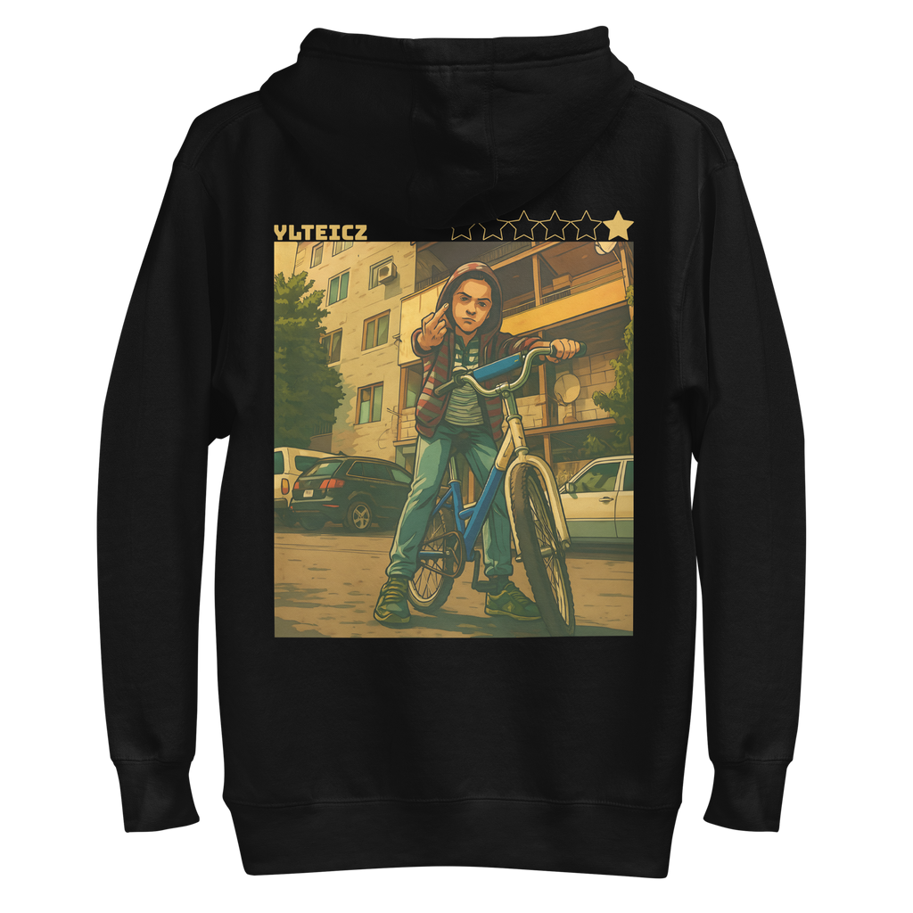 Krtser Black Hoodie