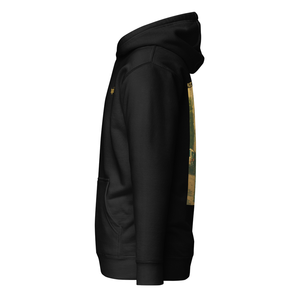 Krtser Black Hoodie