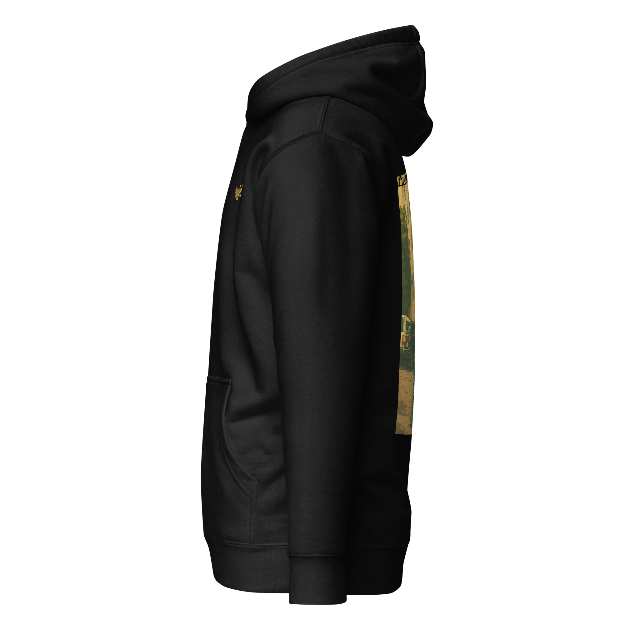 Krtser Black Hoodie