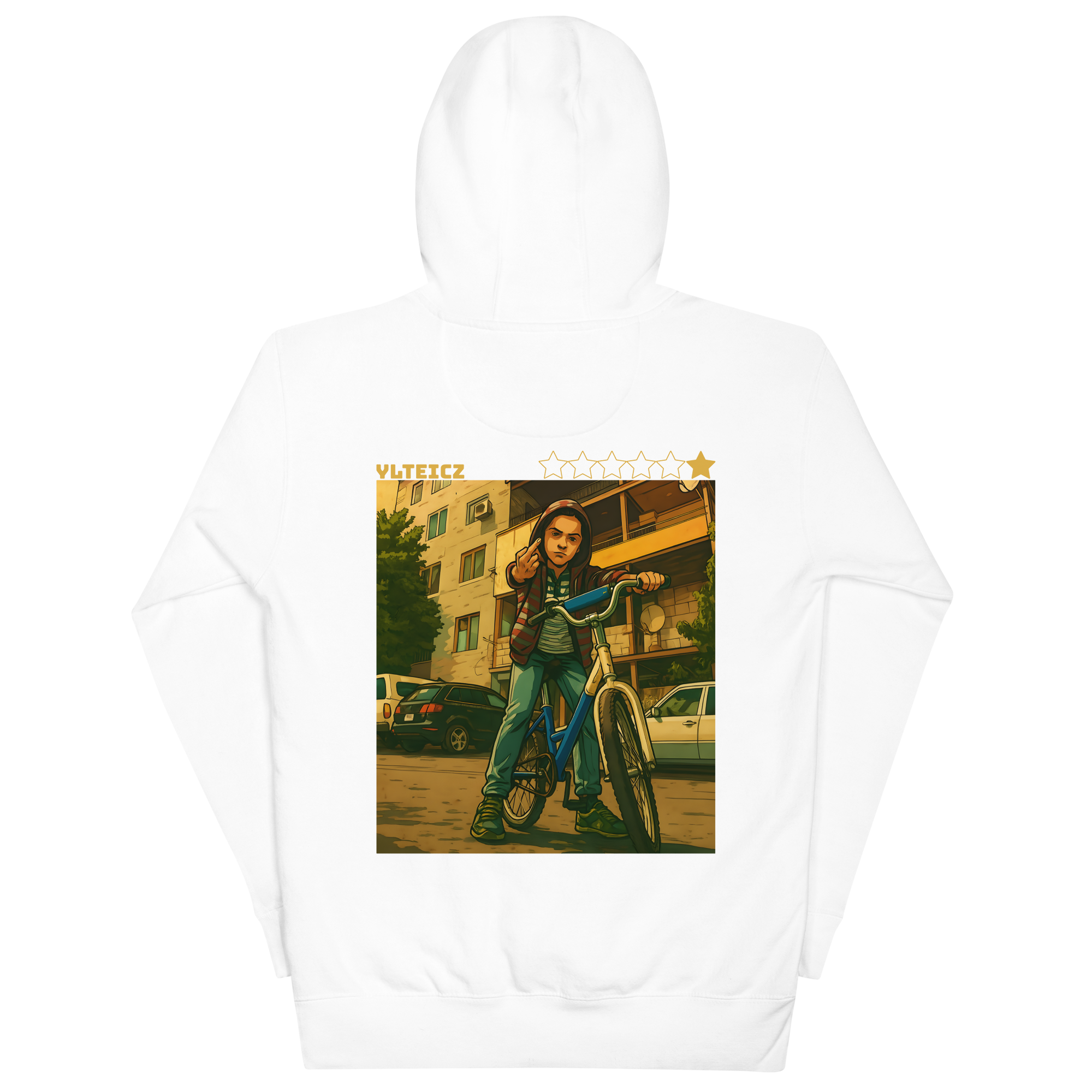 Krtser White Hoodie