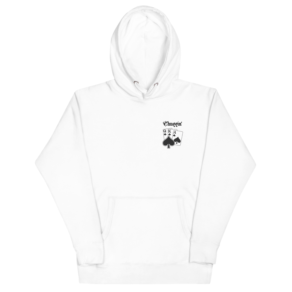 Casino White Hoodie