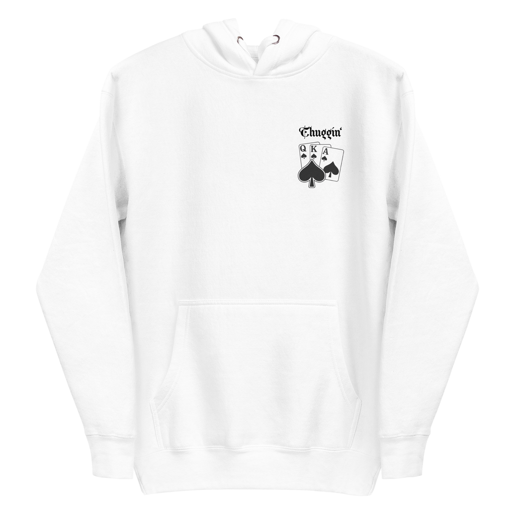 Casino White Hoodie