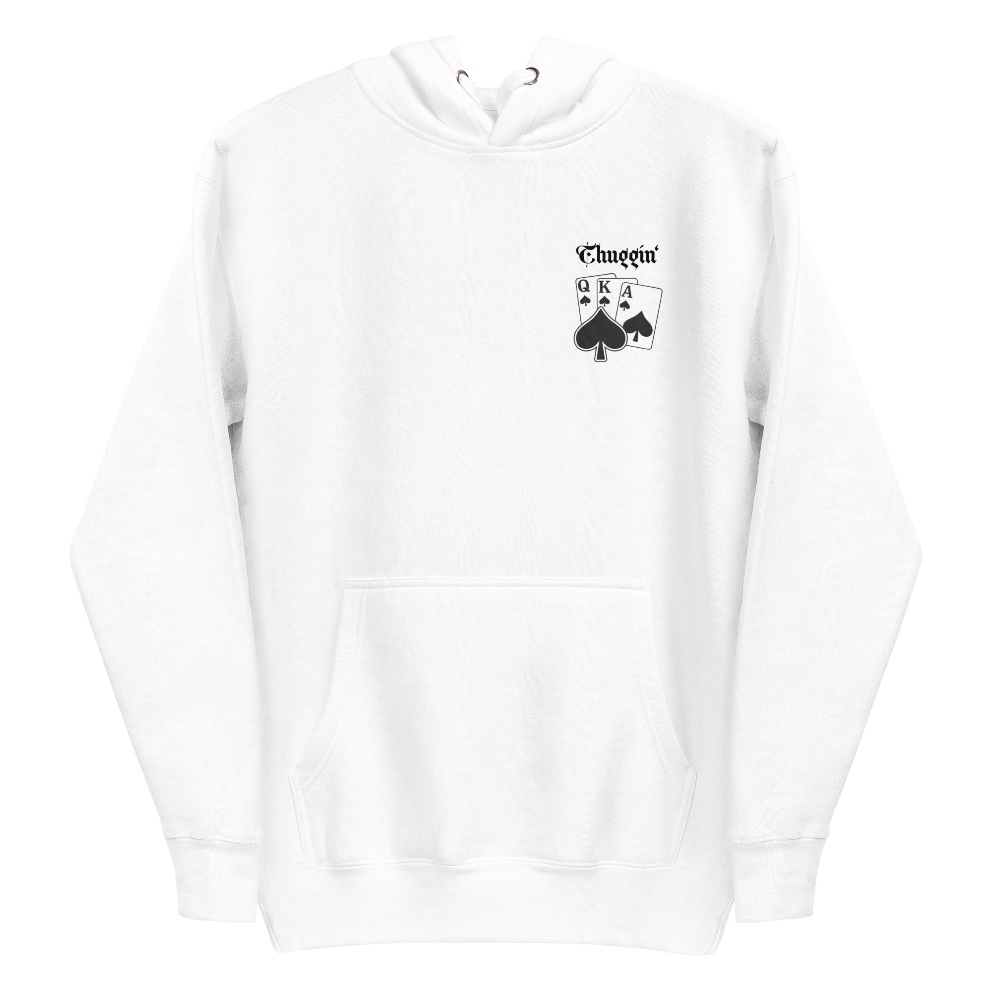 Casino White Hoodie