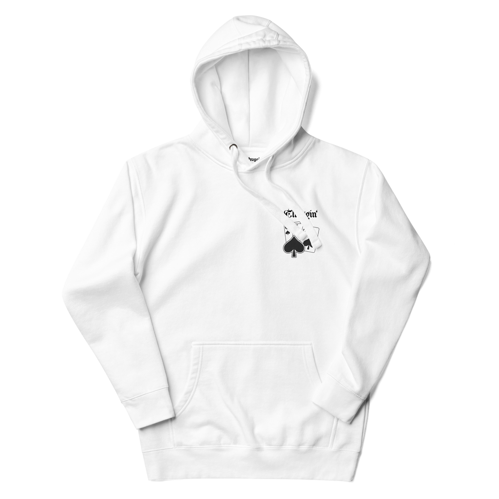 Casino White Hoodie