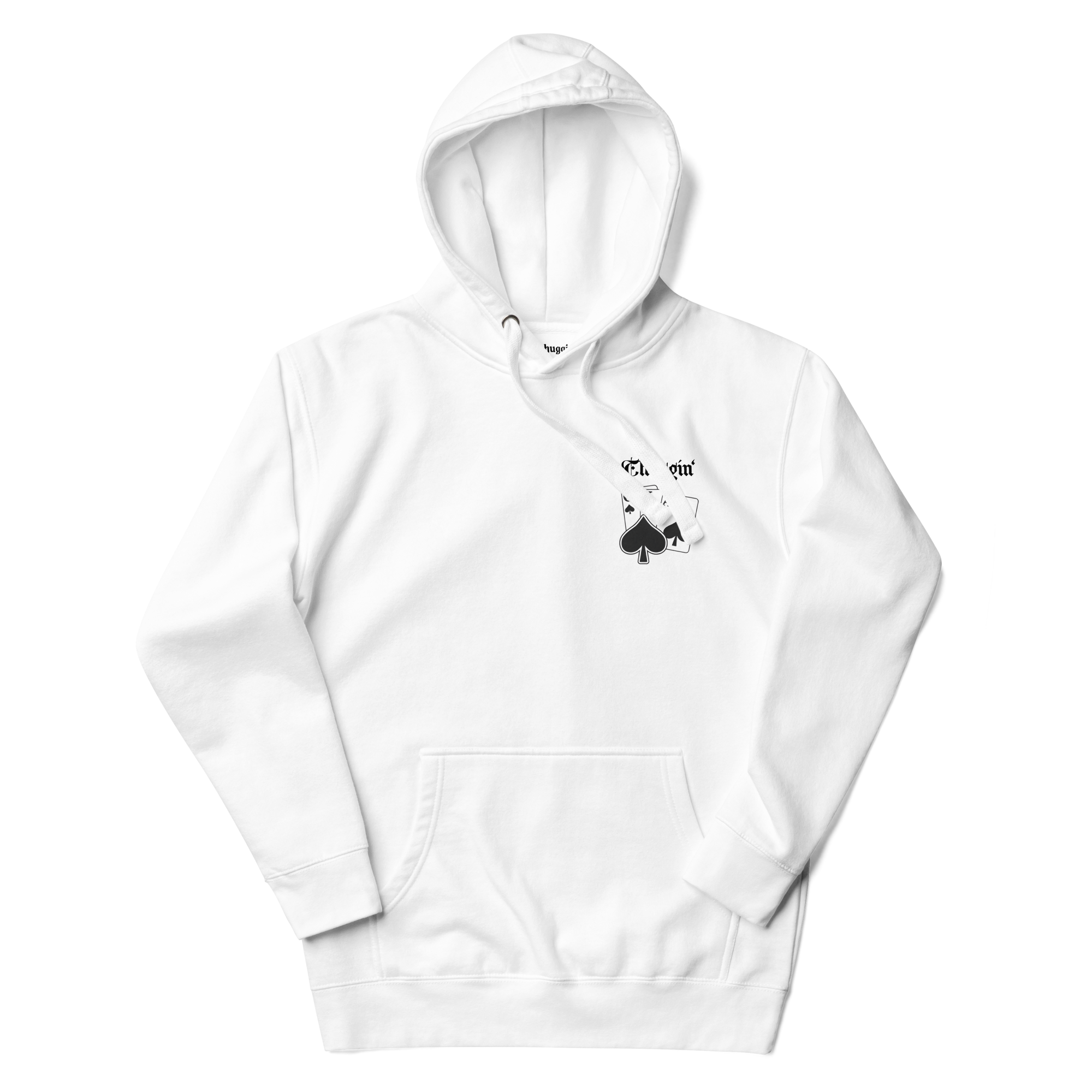 Casino White Hoodie