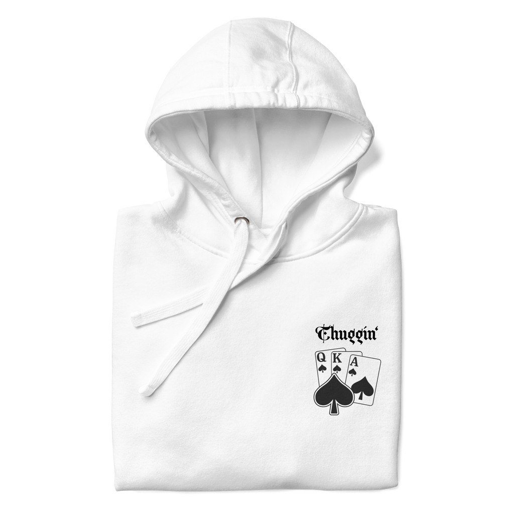 Casino White Hoodie
