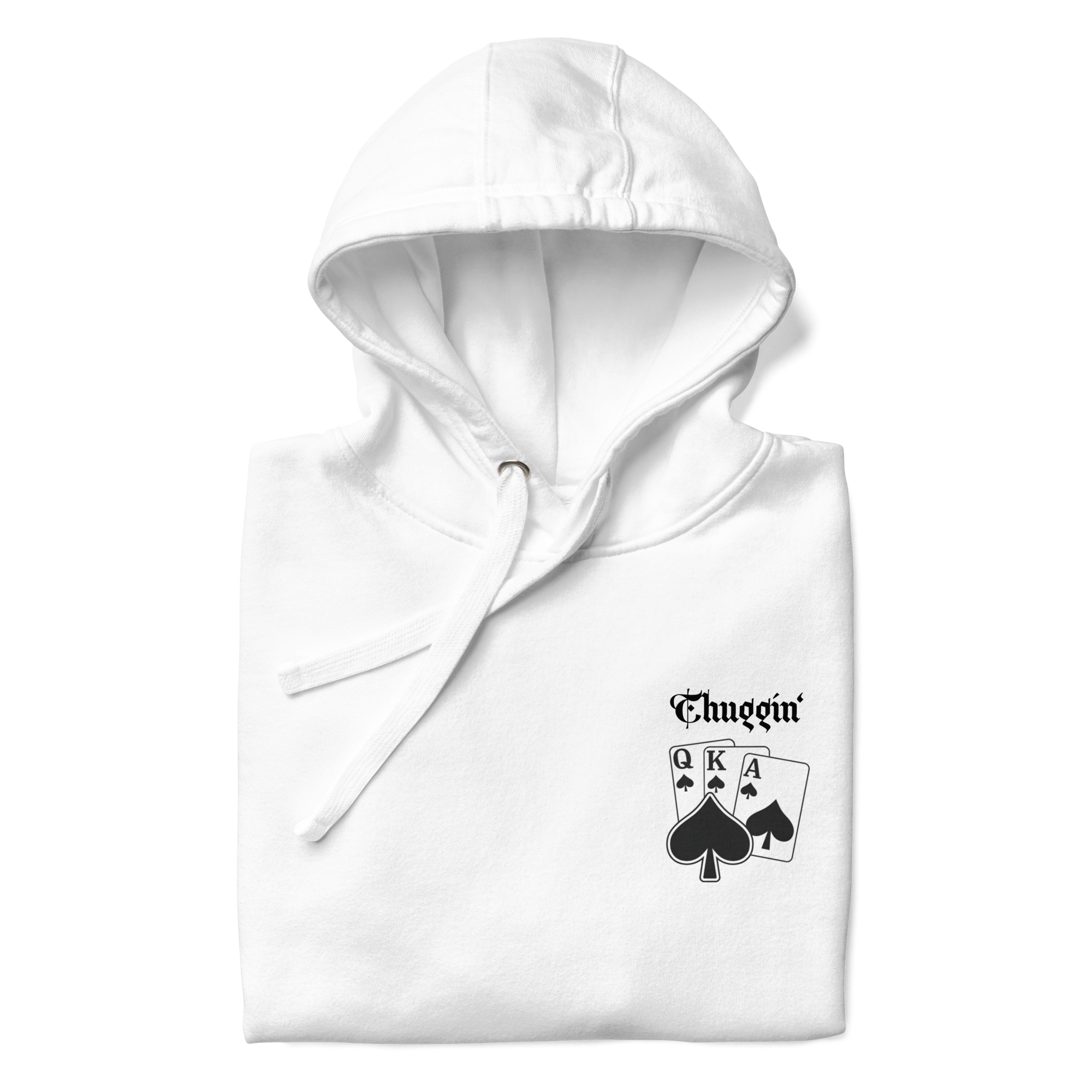 Casino White Hoodie
