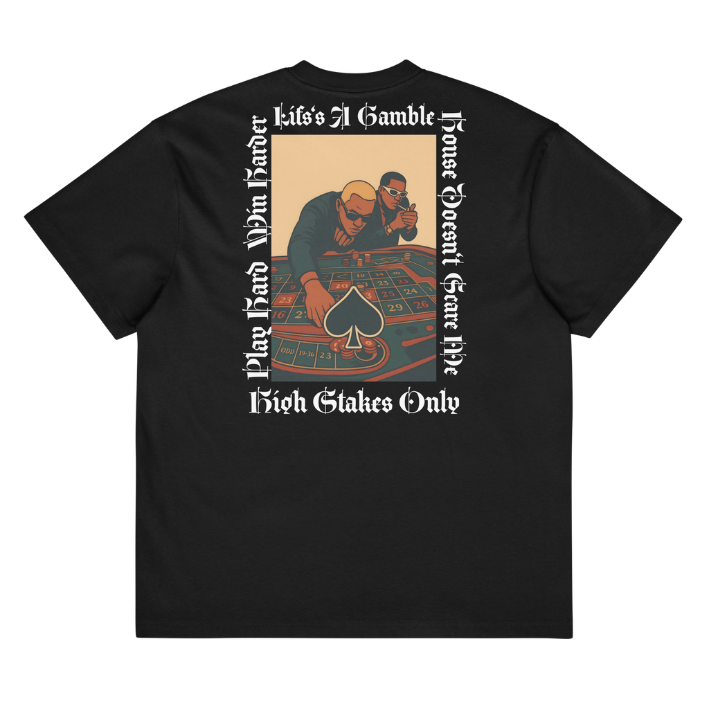 Casino Black T-Shirt
