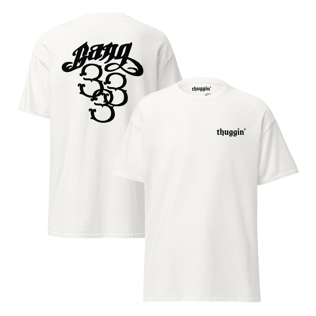 Thuggin White T-Shirt