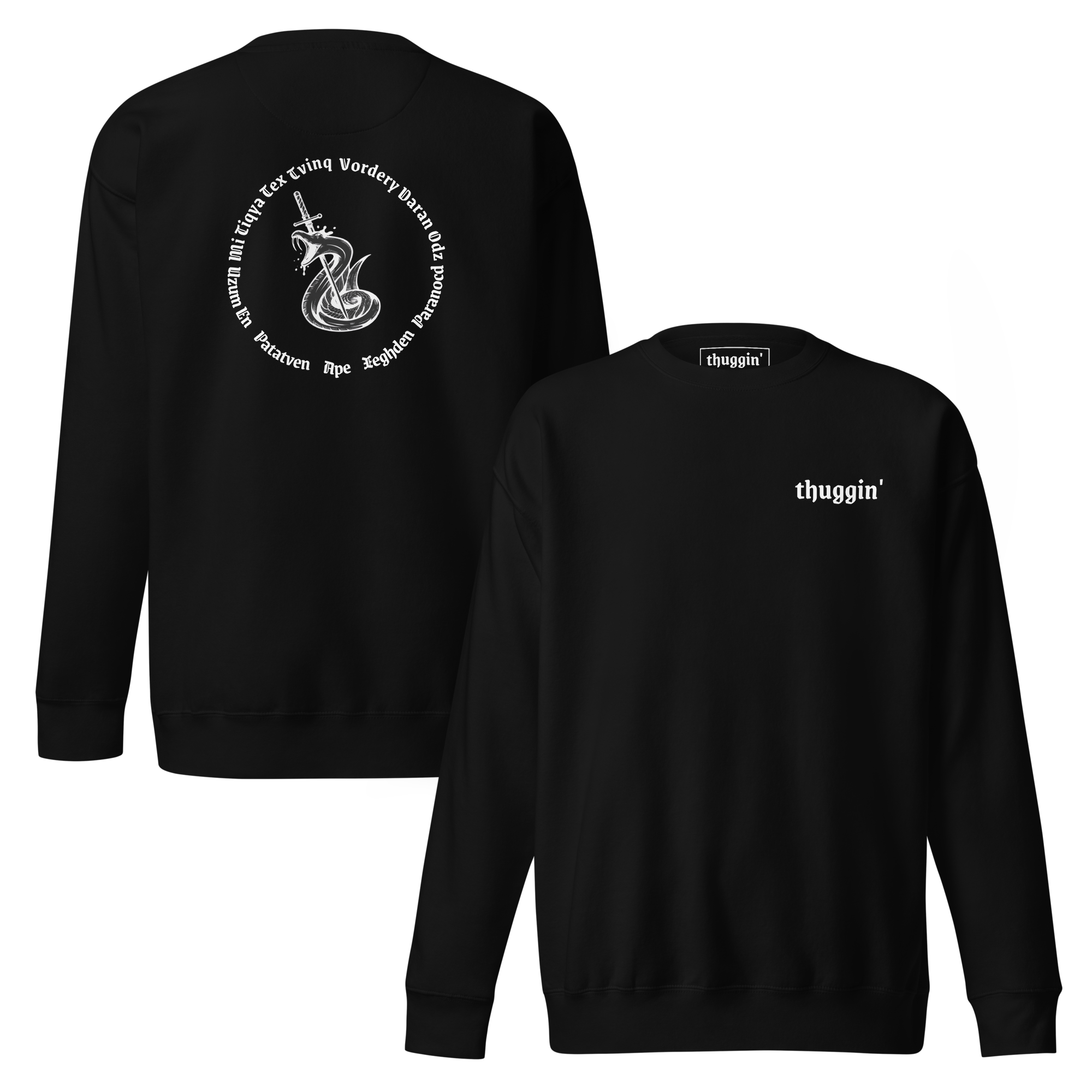Odz Black Sweatshirt