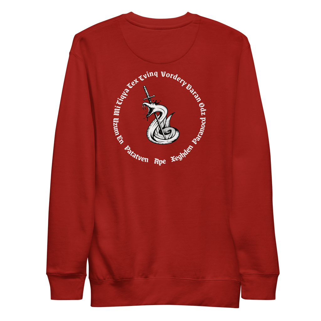 Odz Red Sweatshirt