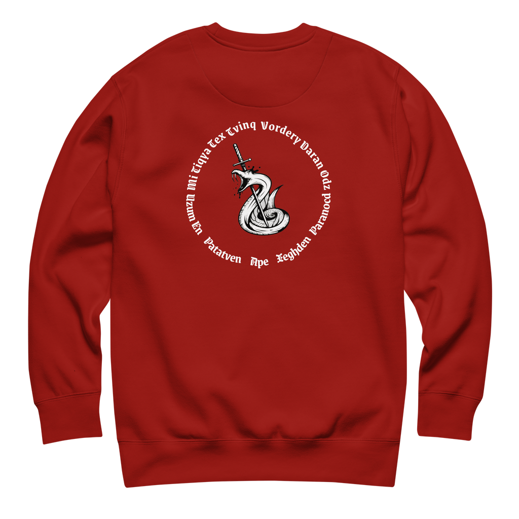 Odz Red Sweatshirt