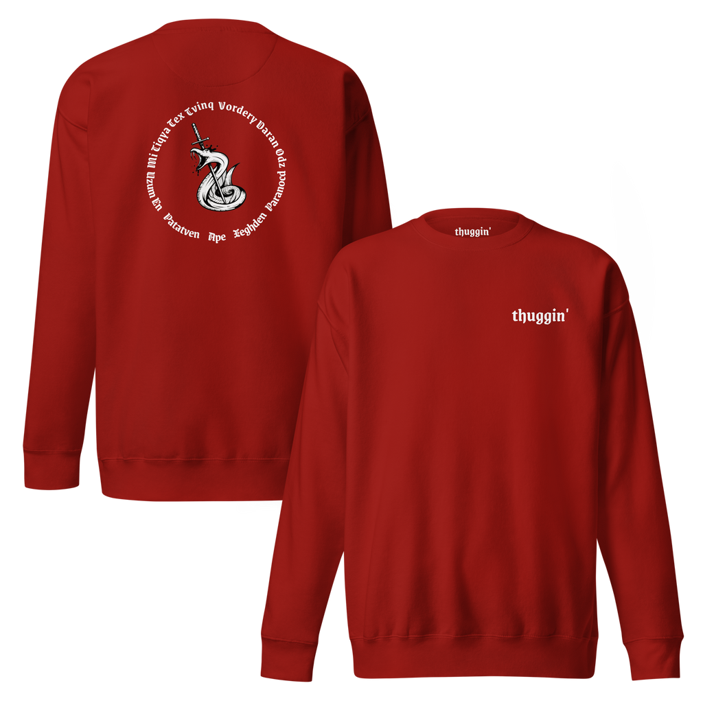Odz Red Sweatshirt