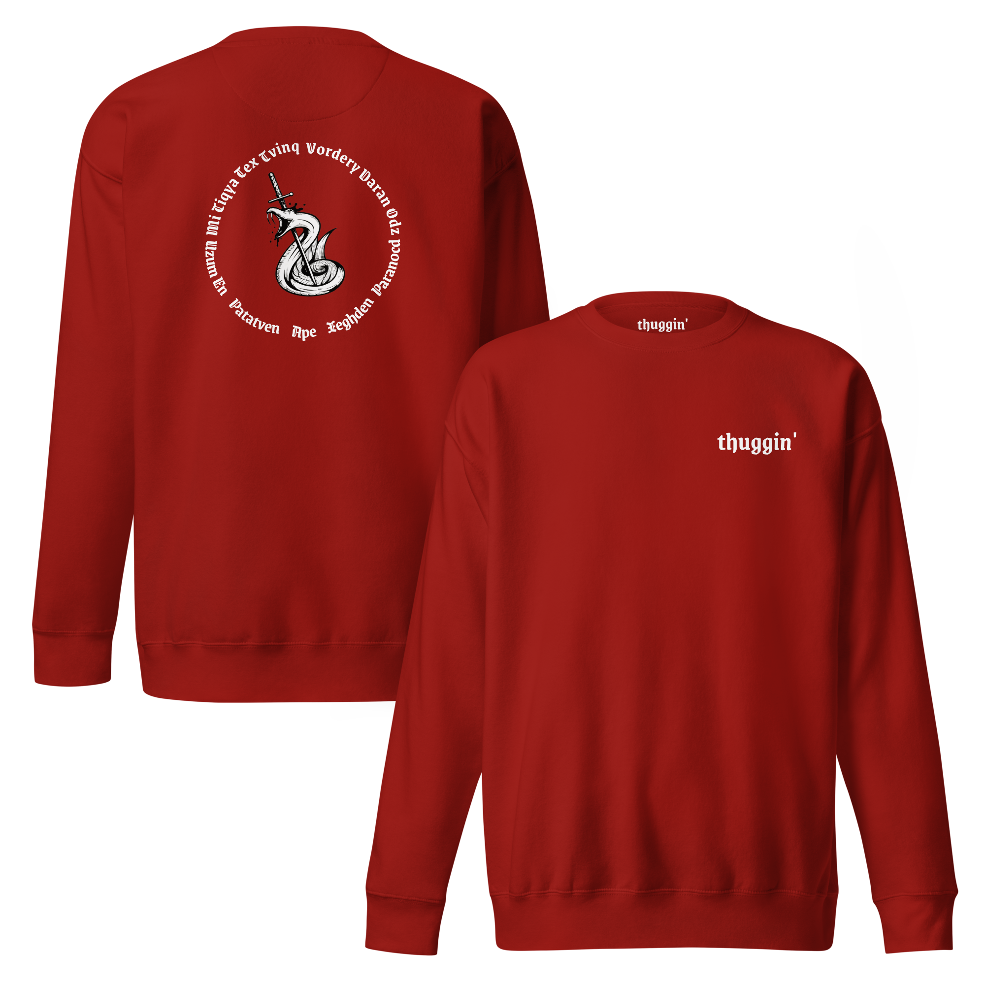 Odz Red Sweatshirt