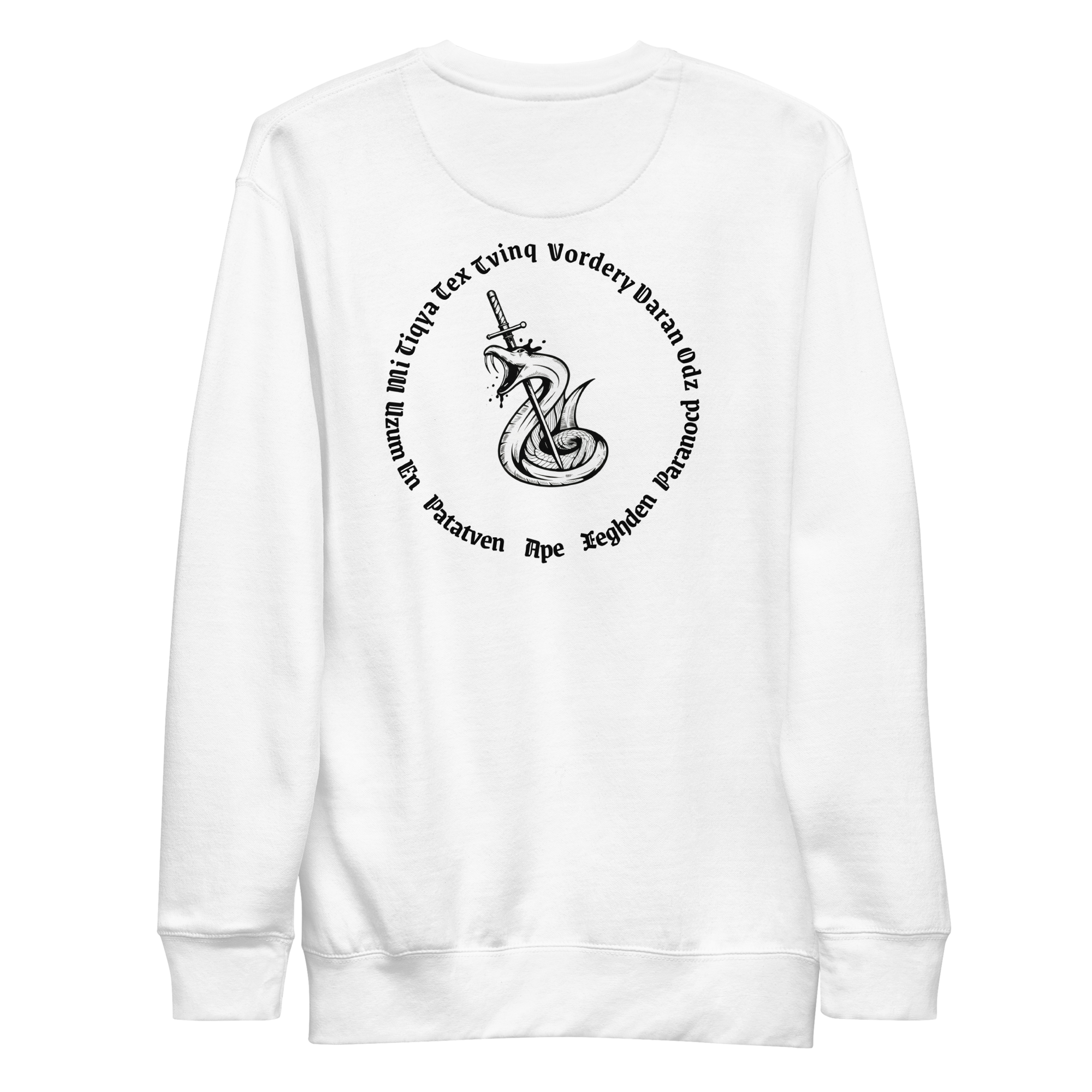 Odz White Sweatshirt