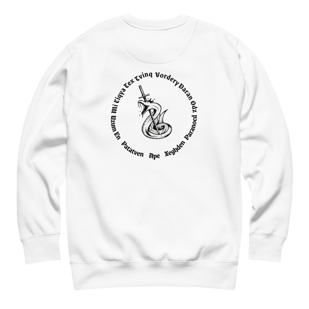 Odz White Sweatshirt
