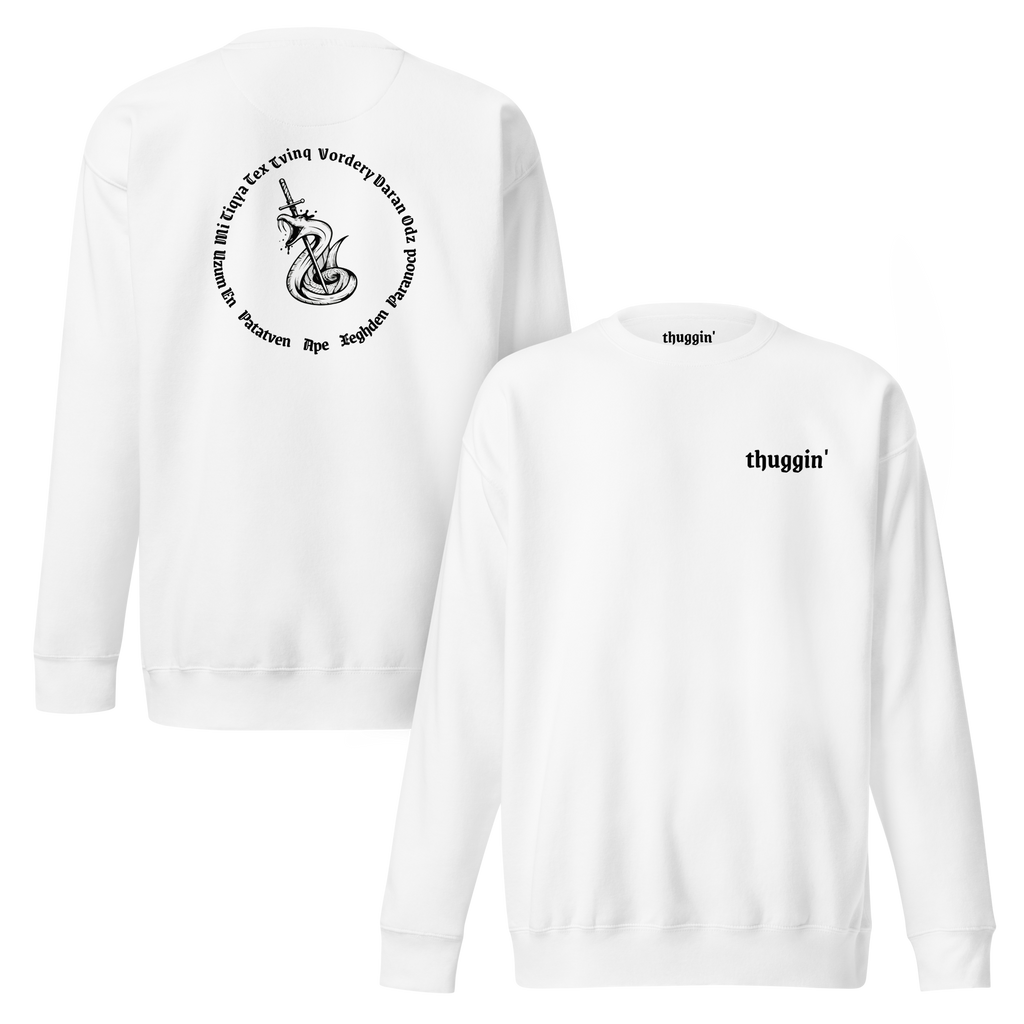 Odz White Sweatshirt